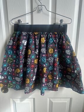 Star Wars Skirt Womens Small Handmade Etsy Darth Vader R2D2 Skater Geek Chic